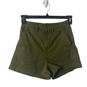 Madewell Olive Green Shorts Sz XXS